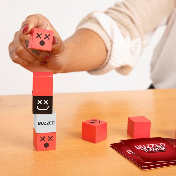 Buzzed Tower - The Block Stacking, Tower Toppling, Adult Drinking Game by What D - Picture 3 of 12